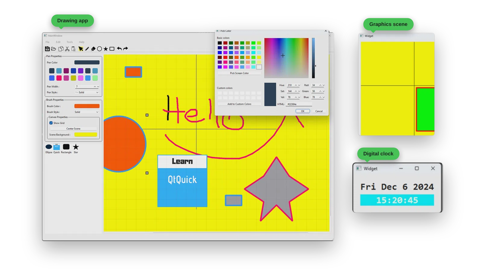A Painting Application